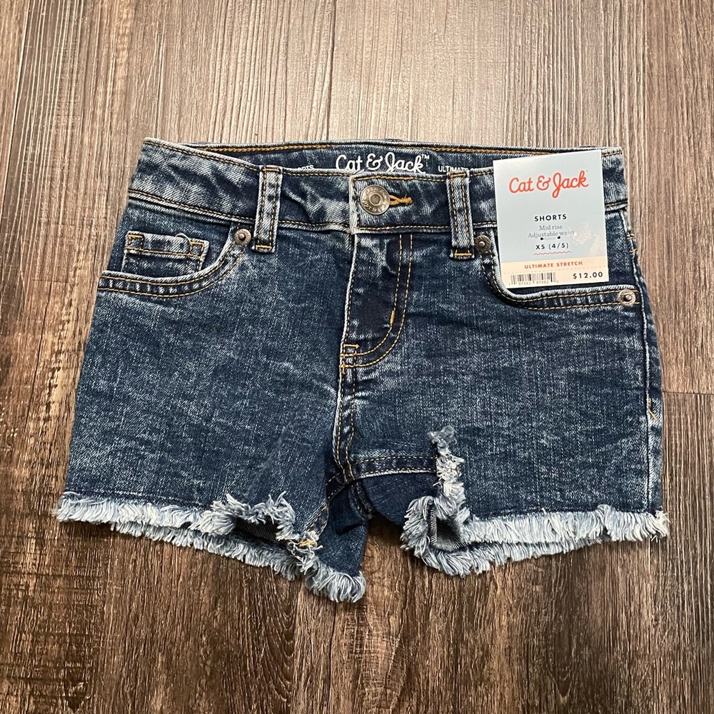 Cat & Jack Jean Shorts 4/5